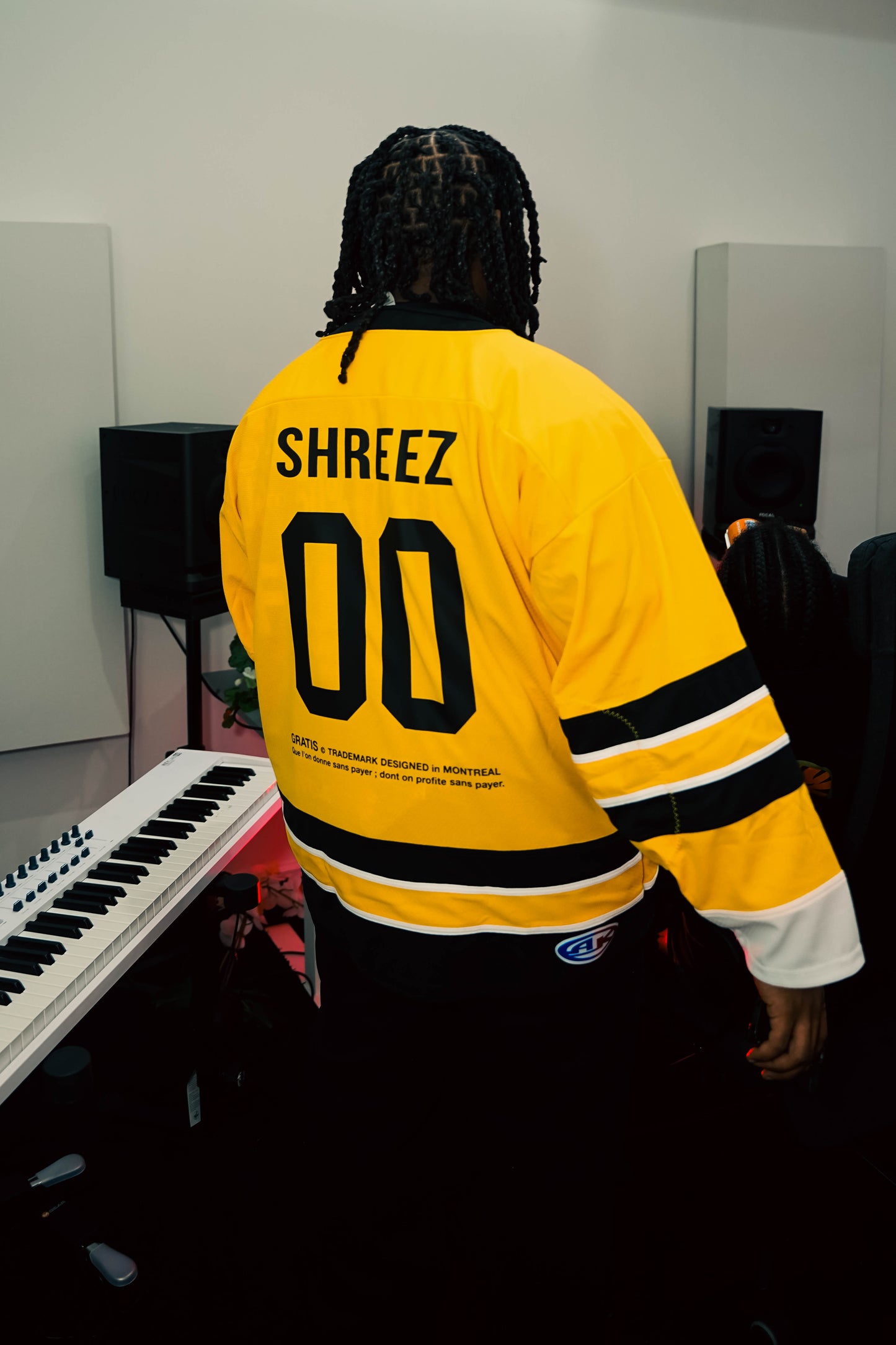 Jersey de Hockey Jaune ZERO zero