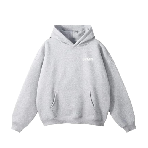 GRATIS "LA VIE GRATIS"  Hoodie Gris "Heather Grey"