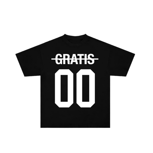 GRATIS "ZERO zero" Noir/Blanc T-shirt